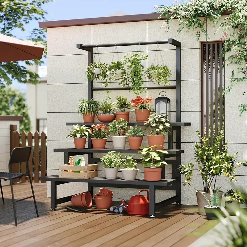 Tiered Display Plant Rack Shel - Outdoor Furniture Luxury avis et prix