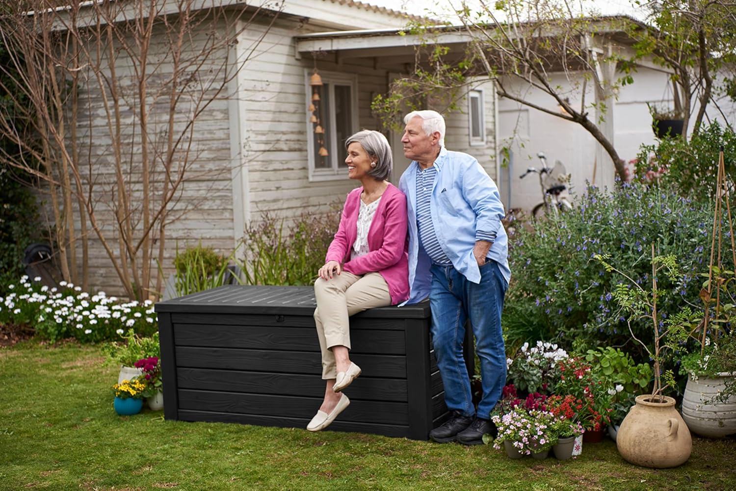 150 Gallon Outdoor Storage Box - Outdoor Furniture Cushion avis et prix