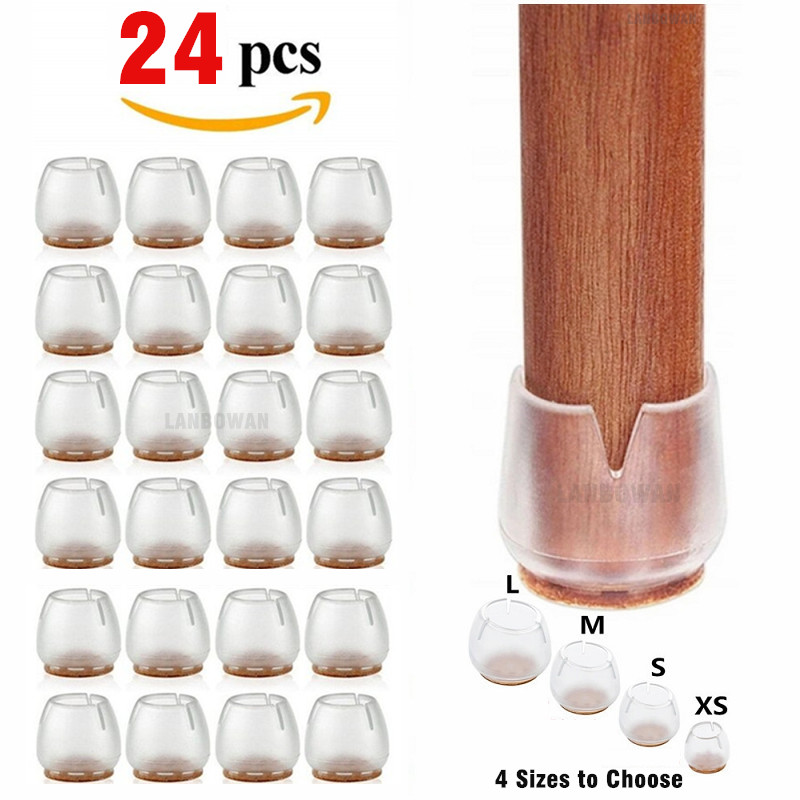 24pcs Silicone Chair Leg Prote - Outdoor Furniture Glider avis et prix
