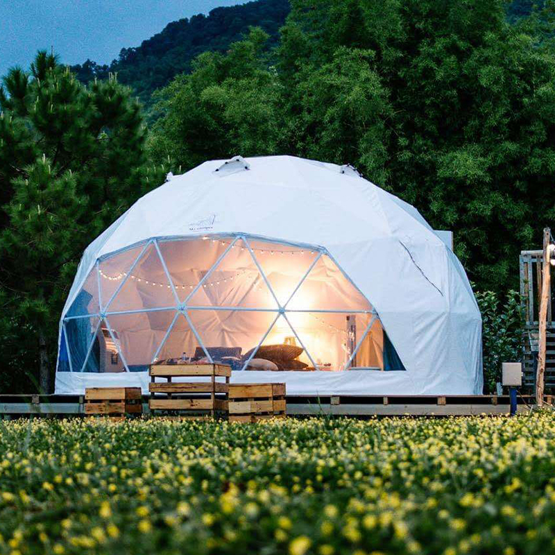 Geodesic Dome Manor greenhouse - Outdoor Furniture Luxury avis et prix