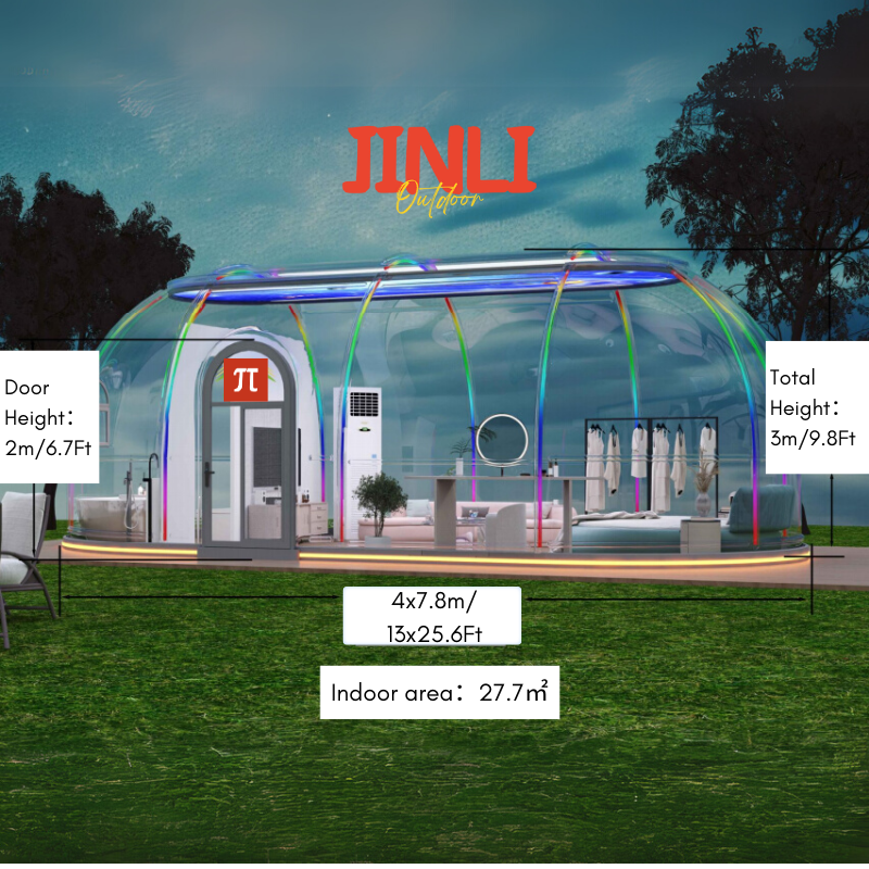 7.8-Meter Transparent Starry P - Outdoor Furniture Luxury avis et prix