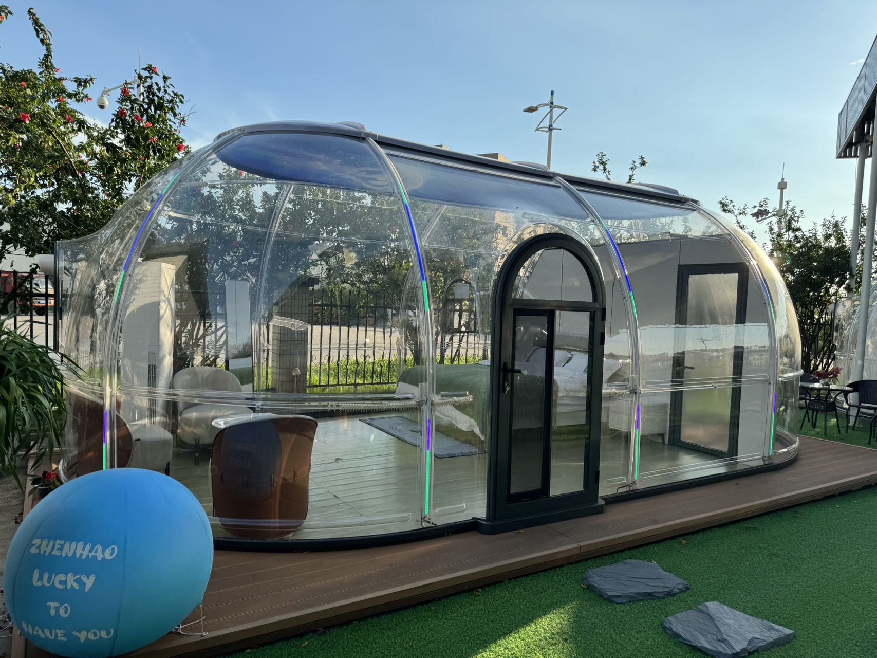 7.8-Meter Transparent Starry P - Outdoor Furniture Luxury avis et prix
