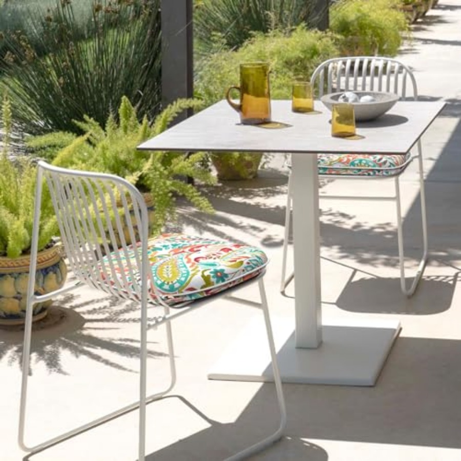Set of 4 Outdoor Chair Cushion - Outdoor Furniture Cushion avis et prix