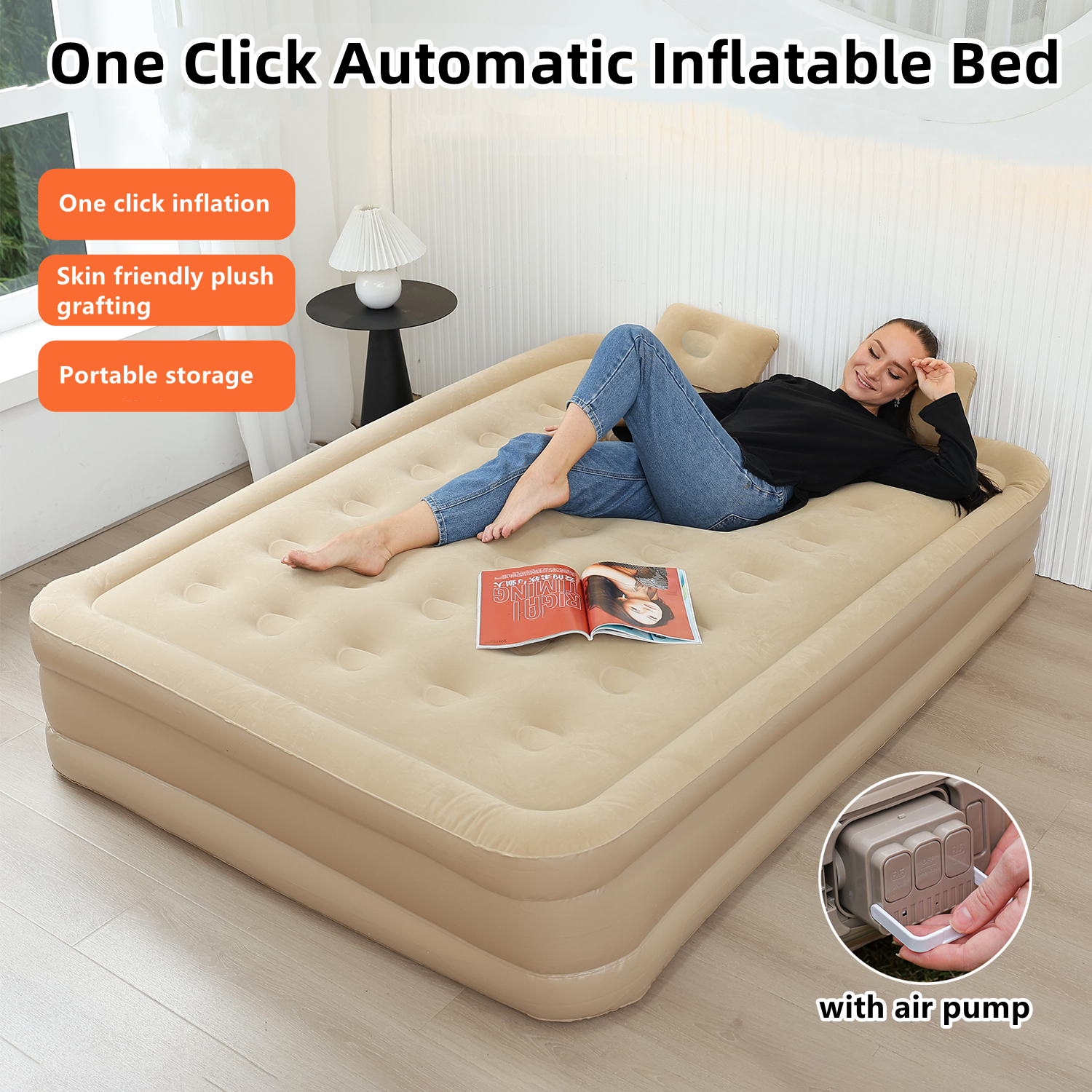 Interior Air Mattress Glamping - Outdoor Furniture Luxury avis et prix