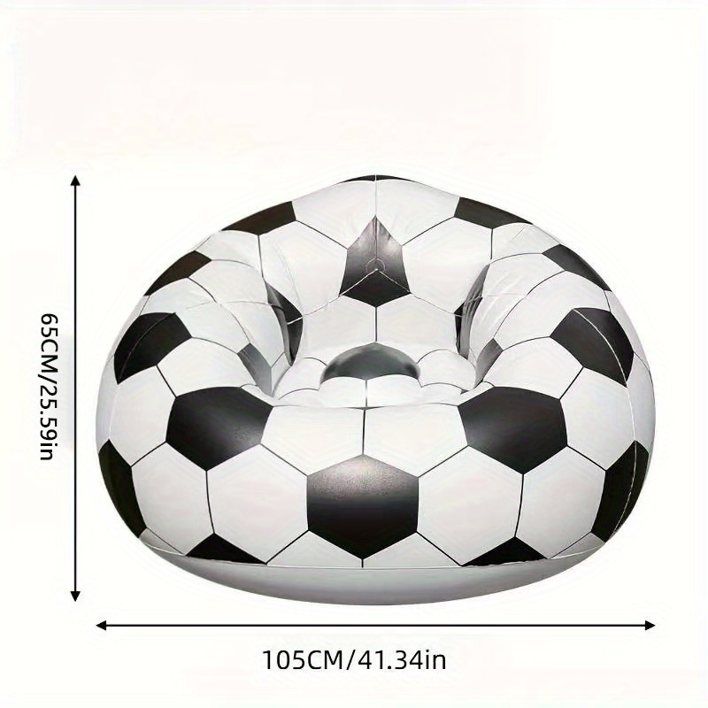Inflatable Football-Shaped Sof - Outdoor Furniture Cushion avis et prix