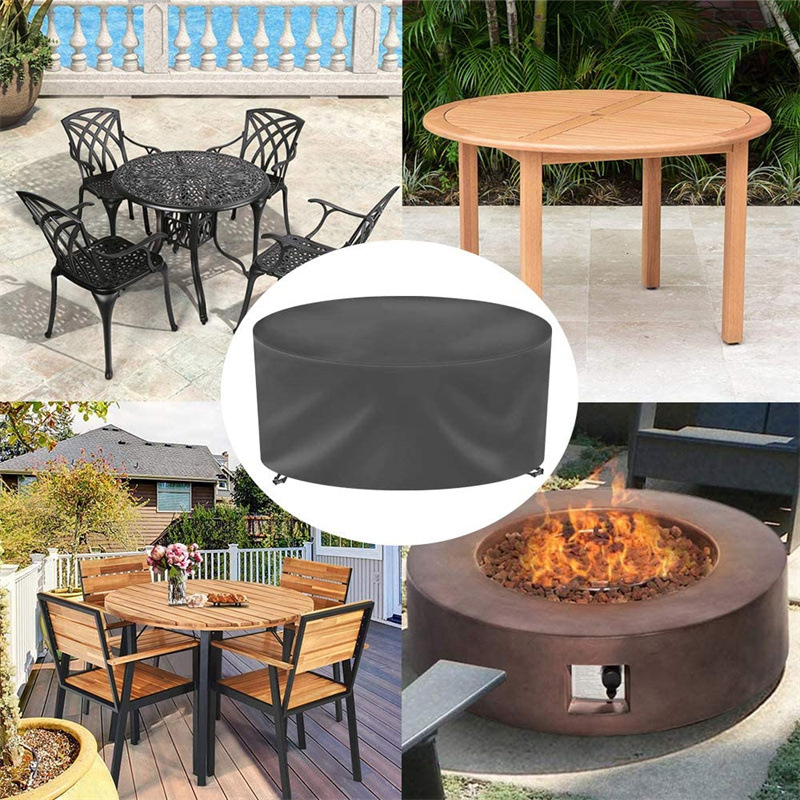 12 Sizes Round Furniture Cover - Outdoor Furniture Heavy avis et prix
