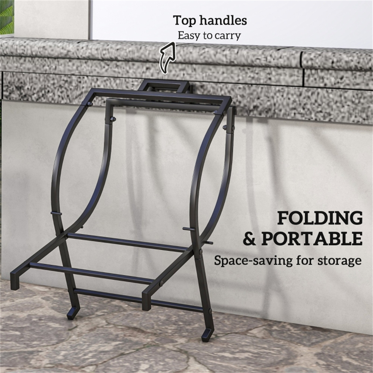Outdoor Furniture Firewood Rac - Outdoor Furniture Heavy avis et prix