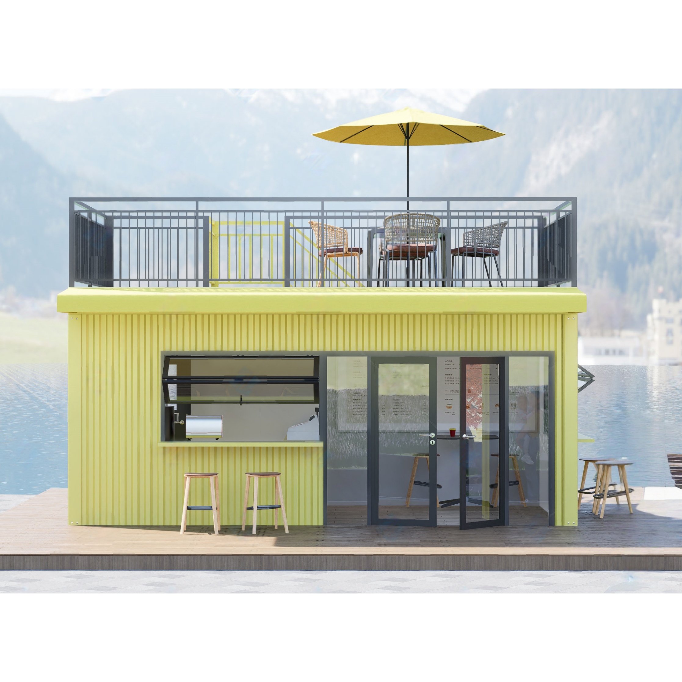 Container House 2 3 Bedrooms L - Outdoor Furniture Luxury avis et prix