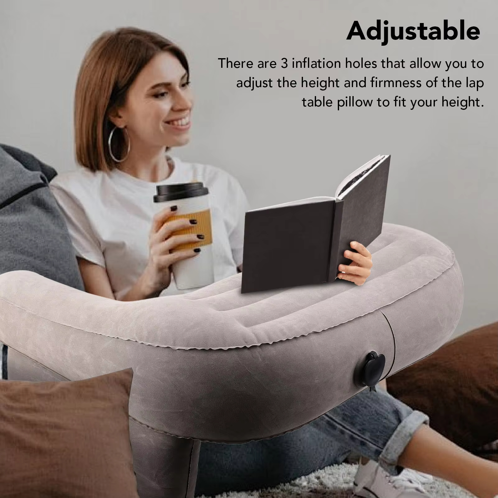 Inflatable Lap Desk Pillow Inf - Outdoor Furniture Cushion avis et prix