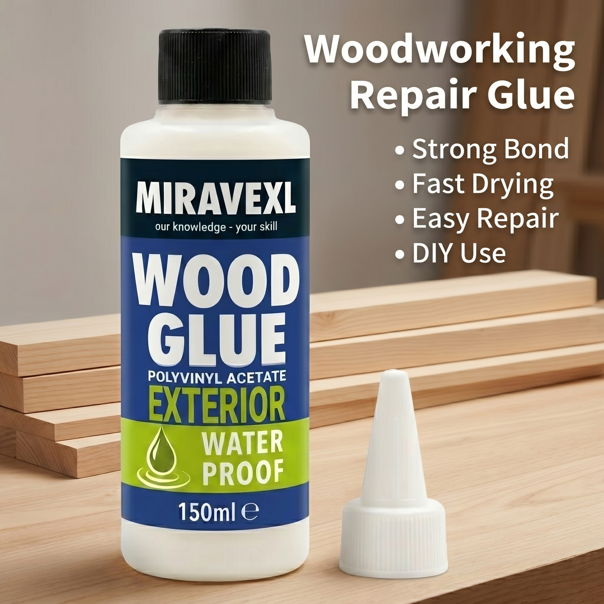 Premium Waterproof Wood Glue F - Outdoor Furniture Diy avis et prix
