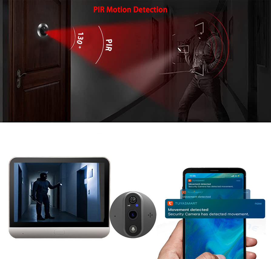 4.3 Inch ips screen 2MP 1080P  - Outdoor Furniture Glider avis et prix