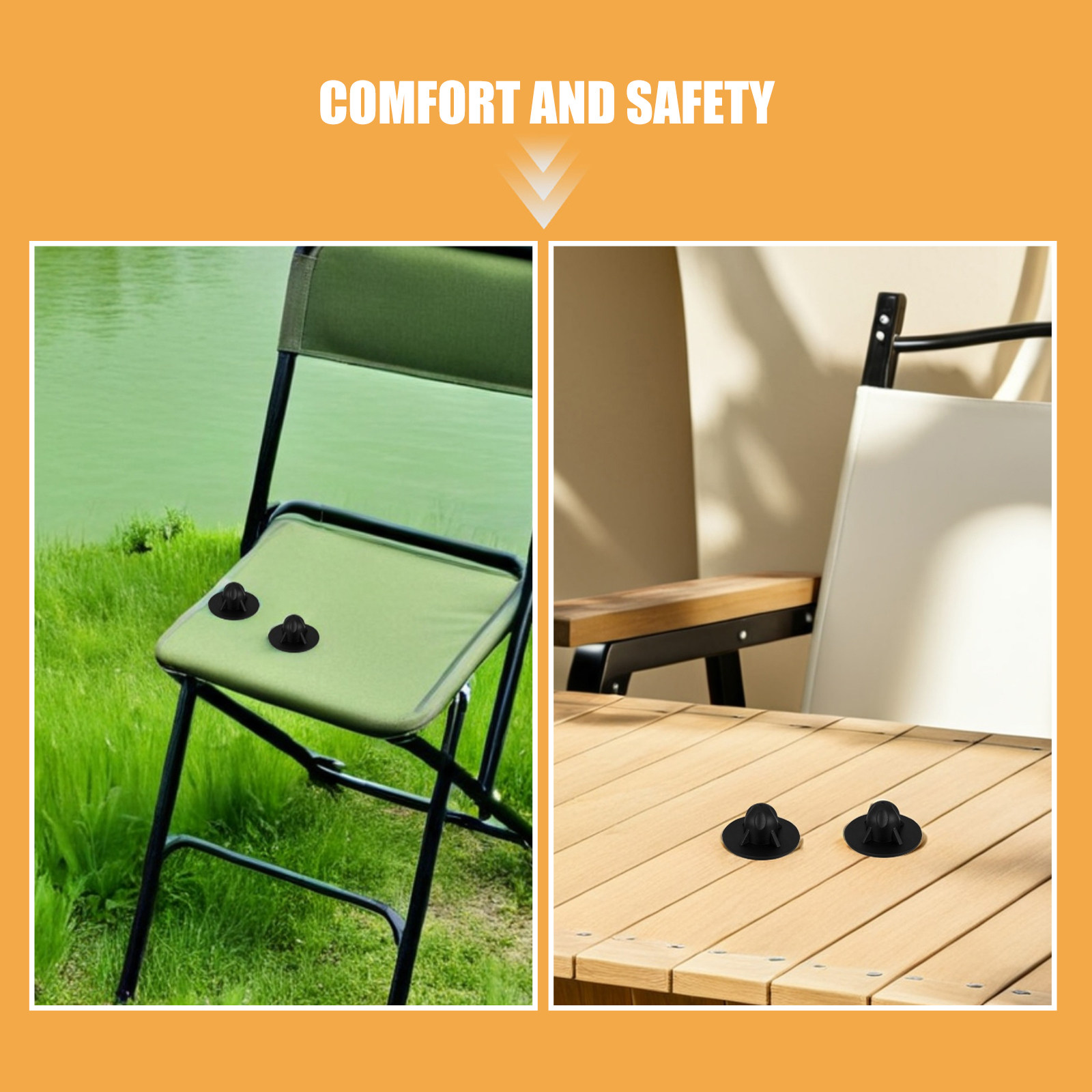 8Pcs Outdoor Anti-Sinking Camp - Outdoor Furniture Protector avis et prix