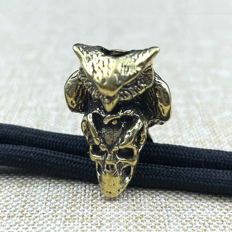 Brass Owl Skull Head White EDC - Outdoor Furniture Diy avis et prix