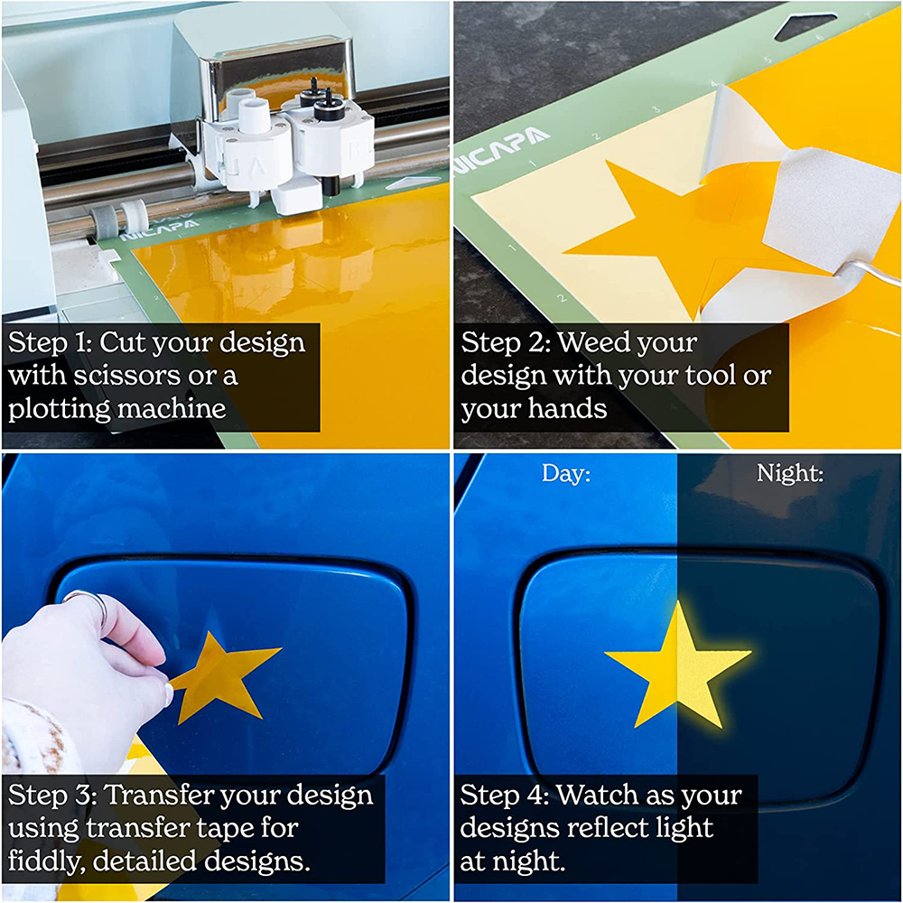 12in x 10in Reflective Adhesiv - Outdoor Furniture Diy avis et prix