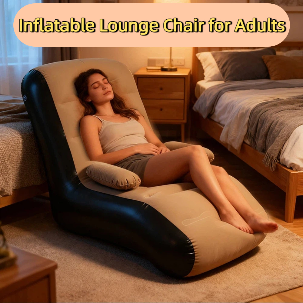 Inflatable Lounger Sofa with S - Outdoor Furniture Cushion avis et prix