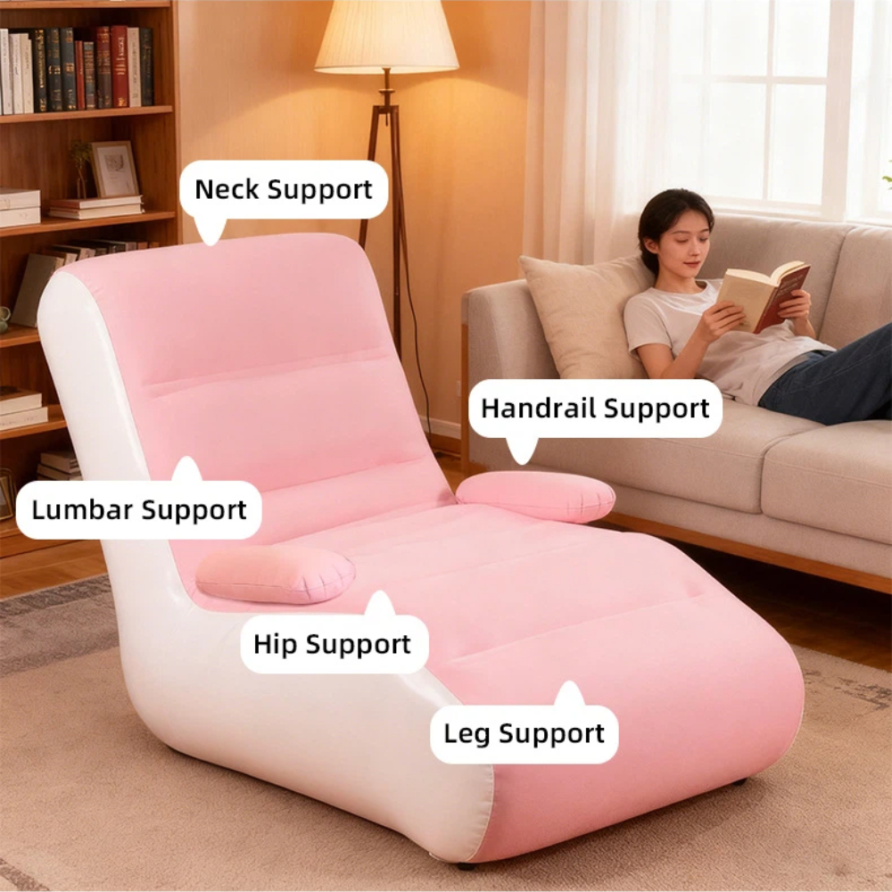 Inflatable Lounger Sofa with S - Outdoor Furniture Cushion avis et prix