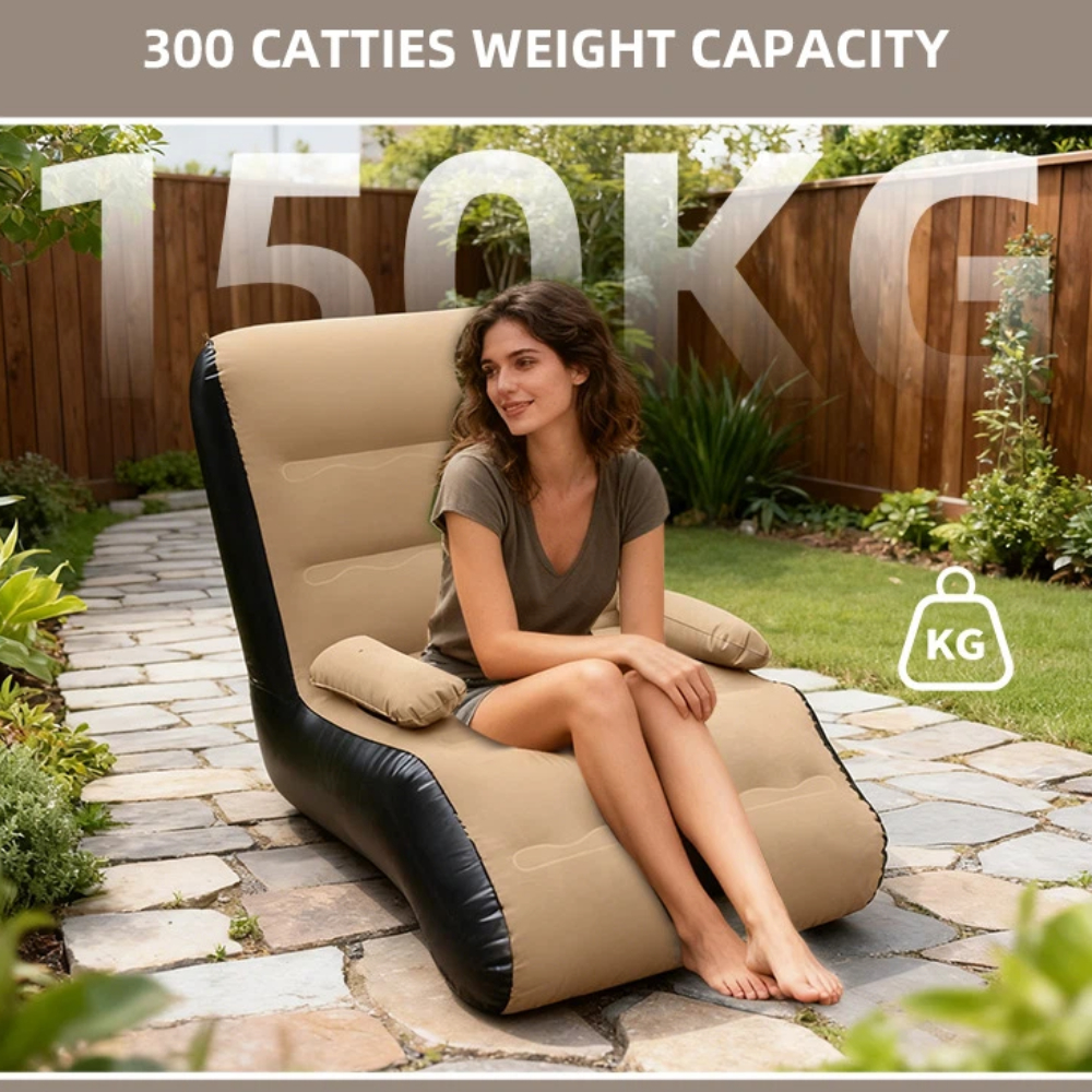 Inflatable Lounger Sofa with S - Outdoor Furniture Cushion avis et prix