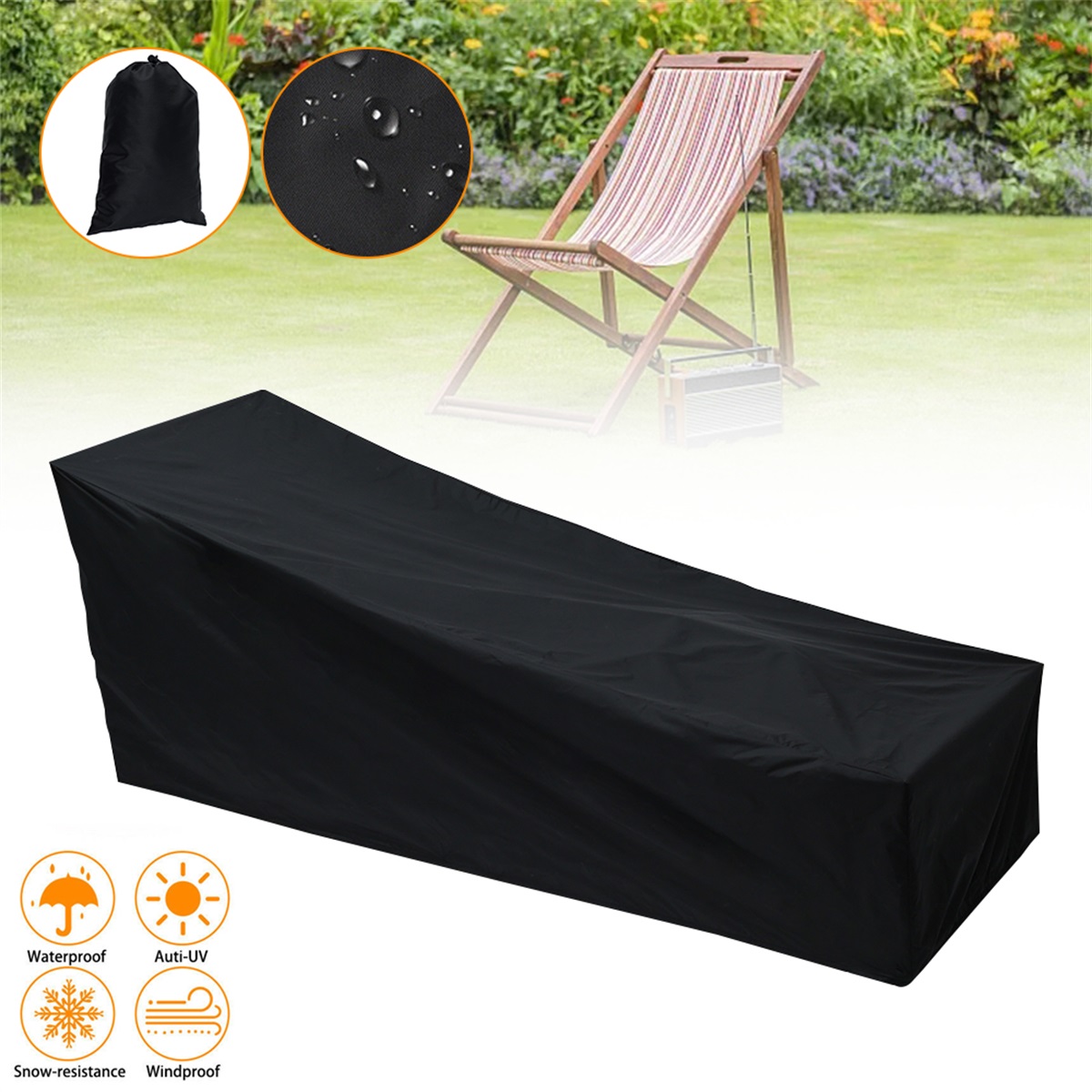 Outdoor Garden Sunbed Cover Su - Outdoor Furniture Paint avis et prix