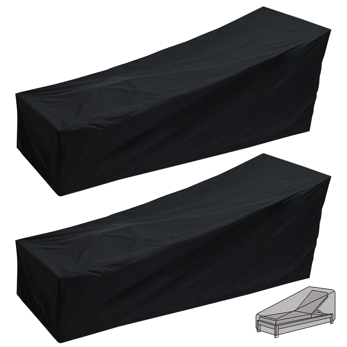 Outdoor Garden Sunbed Cover Su - Outdoor Furniture Paint avis et prix
