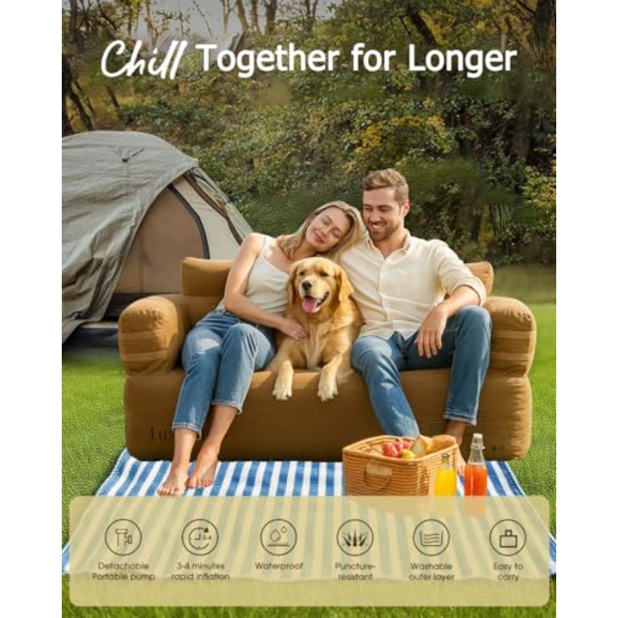 Portable Inflatable Couch for  - Outdoor Furniture Heavy avis et prix