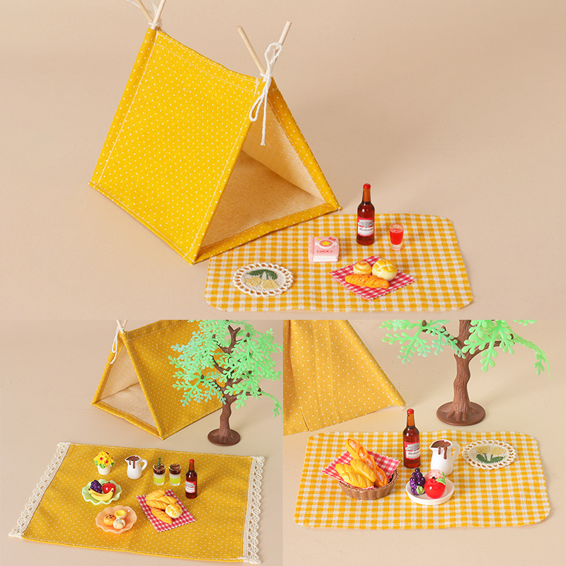 DIY Miniature Camping Tent Set - Outdoor Furniture Diy avis et prix