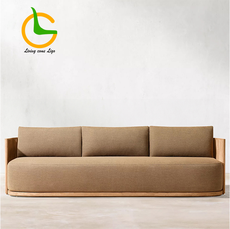 Luxury L-shaped Teak Wood Outd - Outdoor Furniture Luxury avis et prix