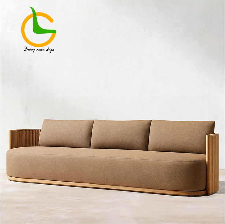 Luxury L-shaped Teak Wood Outd - Outdoor Furniture Luxury avis et prix